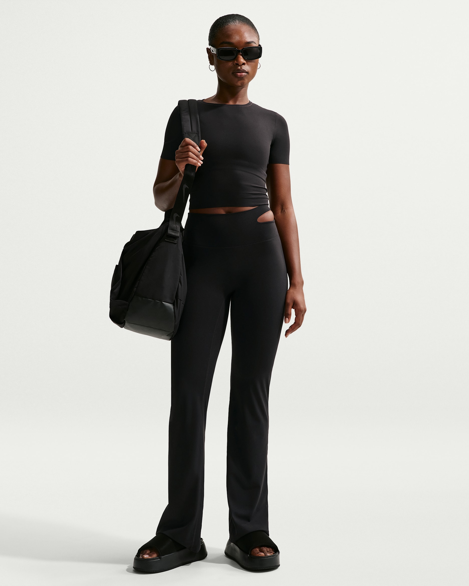 Nike Zenvy Women's High-Waisted Flared Leggings. Nike.com